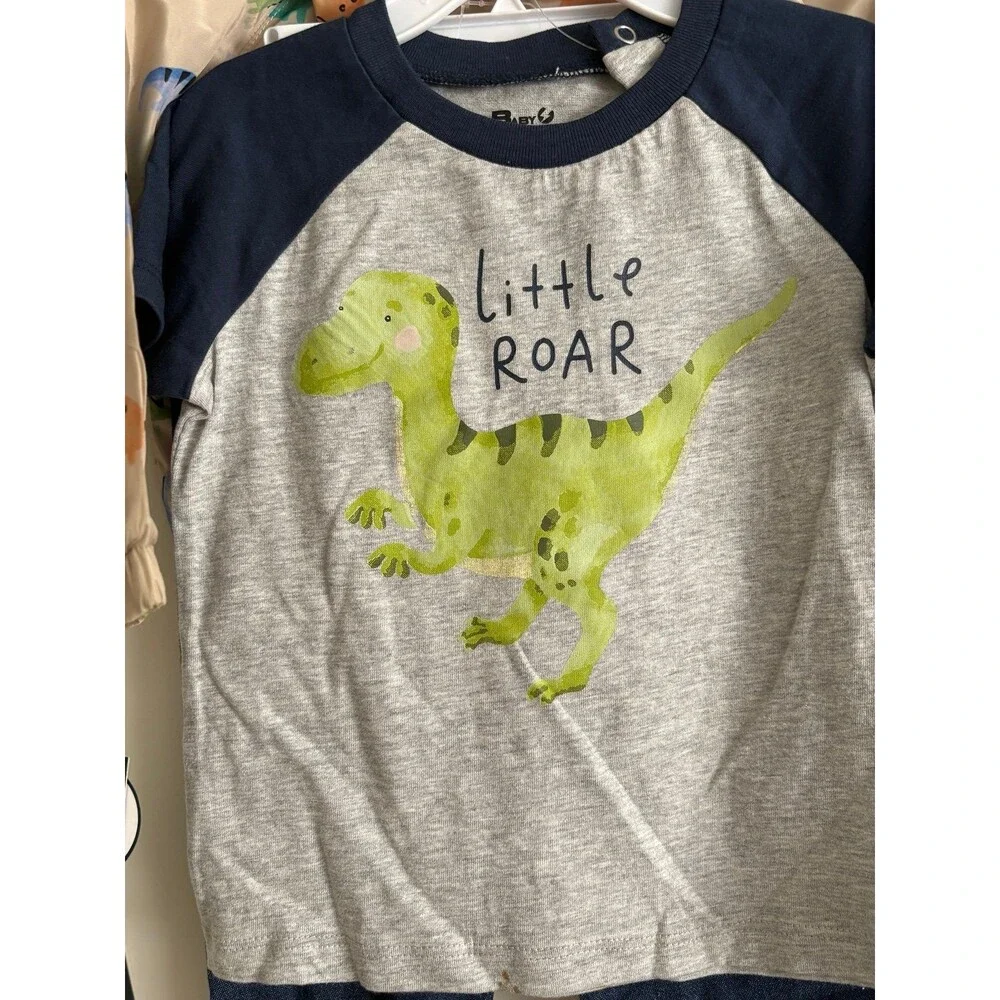 Baby Rebel 3pc Set 24months 2T jogger jeans windbreaker dinosaurs‎